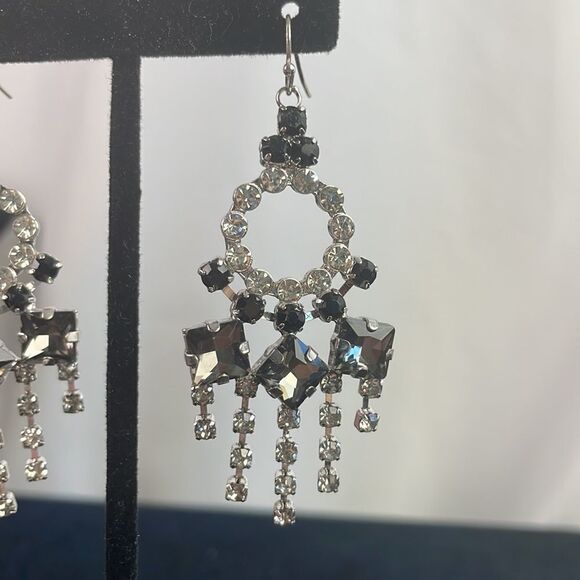 Lulu Frost Crystal Chandelier Earrings - Picture 6 of 6